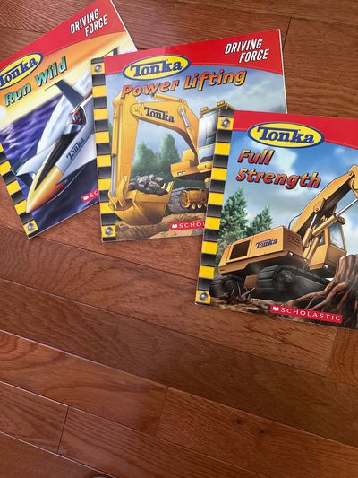 Tonka Trucks Bundle of 3 vehicle books