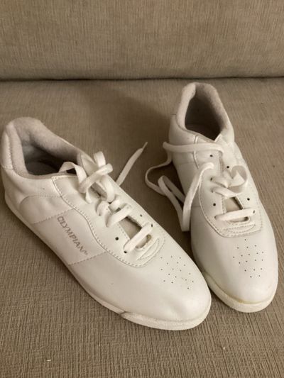 Olympian White sneakers new/like new retails 13 9 (Adult)