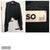 SO Girls black open front l/s sweater 10-12