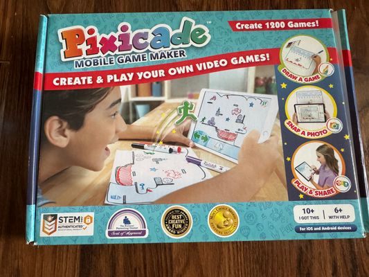 Pixicade - NEW Create play your own video games
