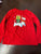 Cat & jack Red long sleeve shirt size 6/6x 6T/6