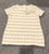 Maggie and Zoe White and beige sweater dress 3-6 Months
