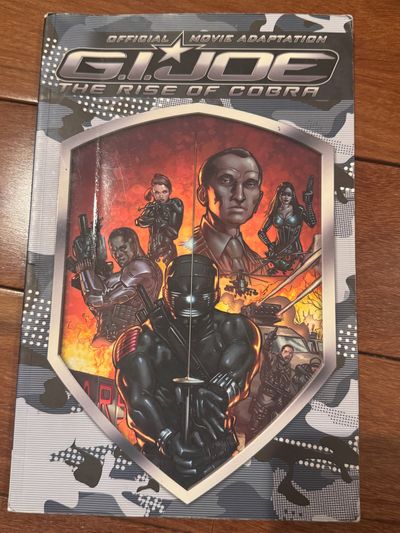 G.I. Joe graphic novel comic book like Approximately 100 pages