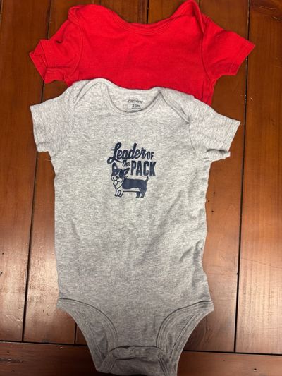 2 onsies. All Carters 2 onsies. All 3 Carters 24 months 24 Months