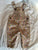 Carter's floral print overalls floral print overalls.  great condition. size 6 months. SFPF 6 Months