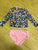 Carters Long sleeve floral set 12 Months