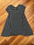 Rolla Coster Black white stripe stretchy Mini Dress or long tunic EUC.  SS Women's - M