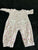 Carters Purple Jumpsuit with flower pattern 9 Months