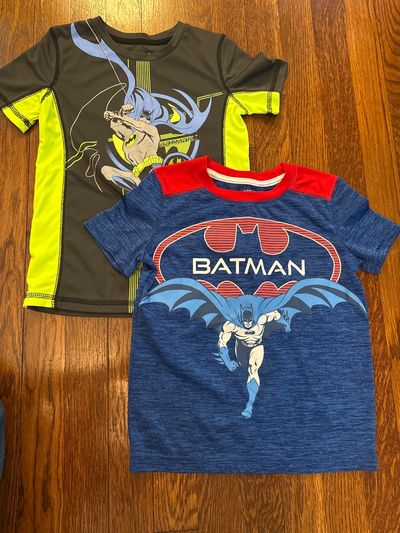 Jumping Beans Excellent Condition Batman dri-fit tshirts 6T/6
