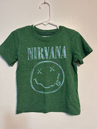 Nirvana Green Nirvana Band Tee 3T