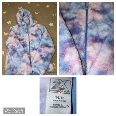 ZX Full zip hooded sweatshirt 10-12