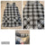 Btween Black and white sleeveless zip up dress 10-12
