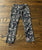 Puma camo paint splattered Capri pants  6T/6