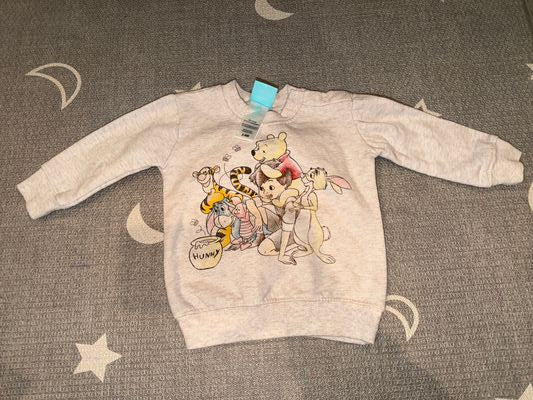 Disney Winnie the Pooh themed sweatshirt 3-6 Months