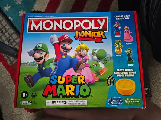 Monopoly JR for kids Mario Bros