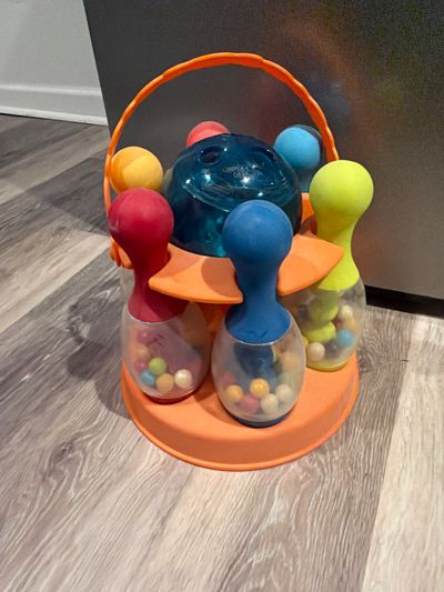 B. toys Bowling Set Ball lights up
