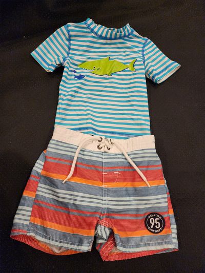 Little me oshkosh Swiming set 18 Months