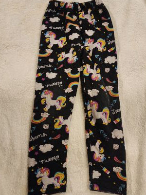 Fleece pant with unicorn and rainbow Fleece pant with unicorn and rainbow 5T/5