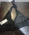 Holipick Bathing Suit Top Black Halter. Minimal padding. New with tag Women's Large 12-14