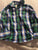 Sonoma Boys button up plaid shirt with collar 3T