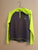 CB Gray and Flourescent Yellow Hooded top 14-16