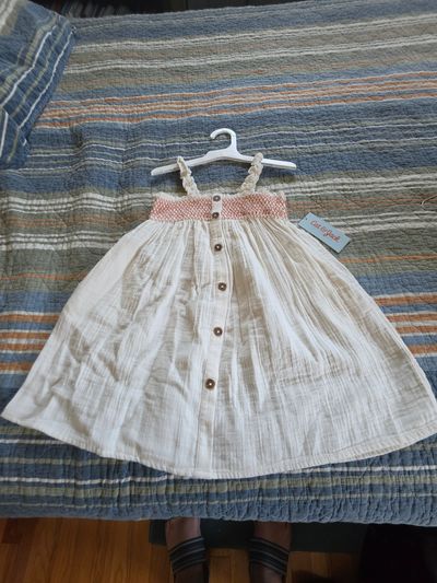 Cat and Jack NEW WITH TAGS Beige Sun Dress 5T
