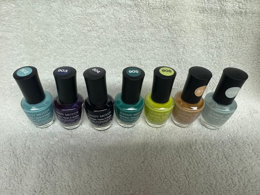 Brand New Nail polishes. Set of 7 Brand New Nail polishes. Set of 7