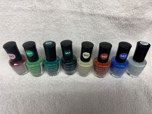 Brand New Nail polishes. Set of 8 Brand New Nail polishes. Set of 8