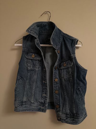 Chaps Sleeveless Jean Jacket Junior XS - 0