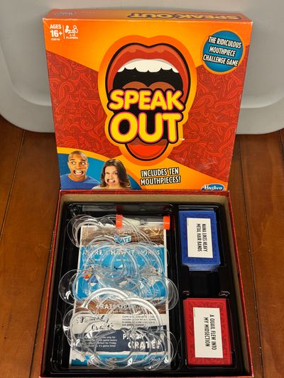 Speak out game. Like new. So much fun! Speak out game. Like new. So much fun!