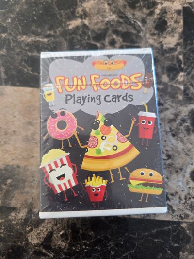 Brand New Fun Foods playing cards