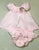 Catherine Malandrino Set Floral design, buttons up the back, includes matching bloomers 0-3 Months