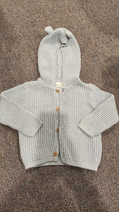 Carter's Knit cardigan, light blue 9 Months