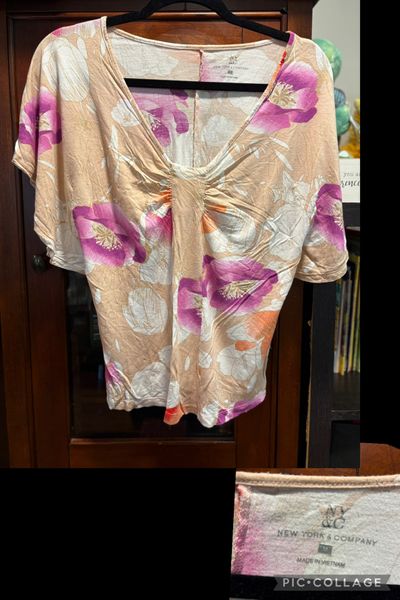 NYCO FLORAL TEE  Women's - M