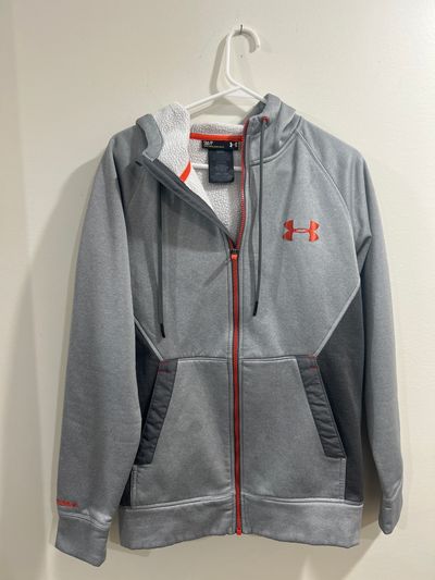 Under Armour Loose fit zip up fleece hoodie Women's - S
