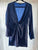 Fashion Nova Blue Satin Dress Junior M - 7