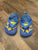 Adventure awaits Blue flip-flops with backS 11 (Lil' Kid)