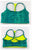 GREEN REVERSIBLE SPORT BRA  Women's - S