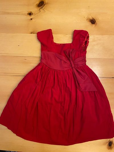 Ralph Lauren Red Corduroy Dress 4T
