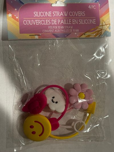 Brand New Silicone Straw Covers Brand New Silicone Straw Covers