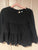 Old Navy Black Ruffle Long Sleeve T 5T