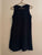 Gap M Petite Stretchy Sleeveless Black Cotton Dress Women's - M