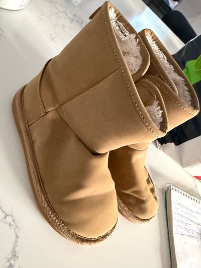 Carter's Beige boots 11 (Lil' Kid)