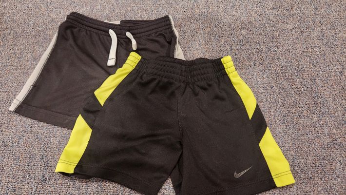 Nike and Carters Quick dry shorts bundle 18 Months