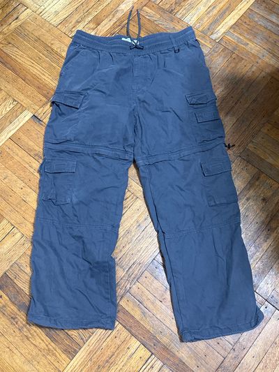 PAC sun convertible pants to shorts Gray charcoal Men's - L