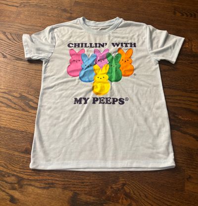New without tag peeps T-shirt  7-8