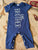 Short sleeve one piece Little brother one piece outfit 3-6 Months