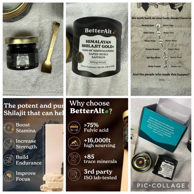 Opened but never used BetterAlt Pure Himalayan Org BetterAlt Pure Himalayan Organic Shilajit Gold Resin