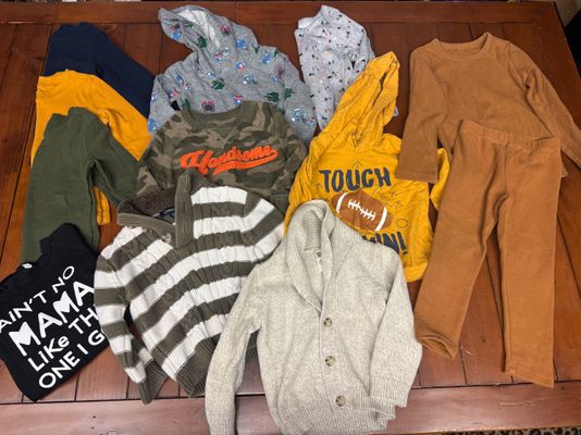 Boys 18 month lot. Shirts, Sweaters, Sweatshirts, Boys 18 month lot. Shirts, Sweaters, Sweatshirts, etc. 18 Months