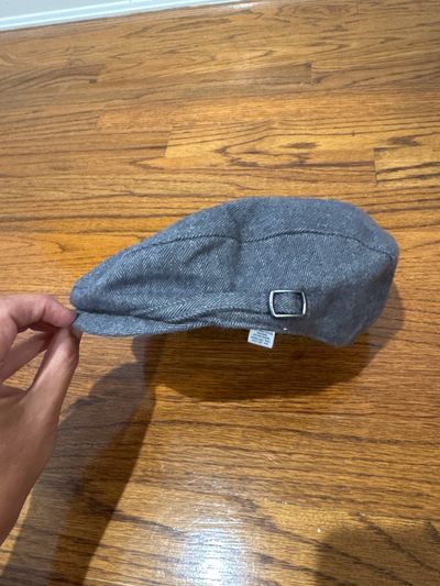 Janie and Jack Size 2T-3 herringbone gray cap Toddler (2-4 yrs)